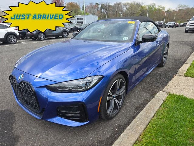 Portimao Blue Metallic 2022 BMW 4 Series 430i Convertible xDrive Convertible All-Wheel Drive 8-Speed Automatic