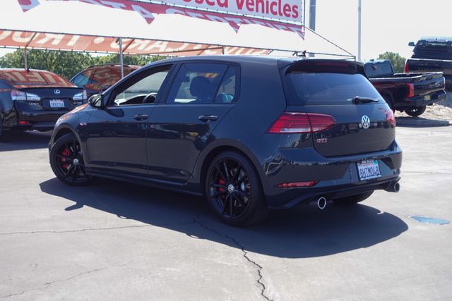 used 2019 Volkswagen Golf GTI car, priced at $23,900