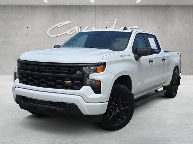 Summit White 2024 Chevrolet Silverado 1500 Pickup Truck Four-Wheel Drive 8-Speed Automatic