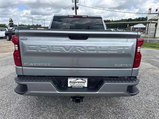 2026 Chevrolet Silverado 1500 Custom Gray at Ross Downing Chevrolet