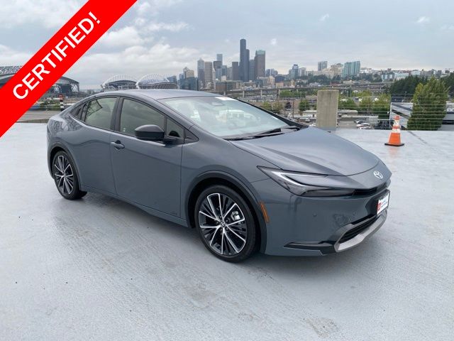 Guardian Gray 2025 Toyota Prius Hatchback All-Wheel Drive Continuously Variable Transmission