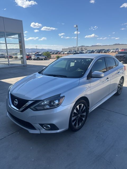 Brilliant Silver Metallic 2017 Nissan Sentra SR Sedan Front-Wheel Drive Continuously Variable Transmission