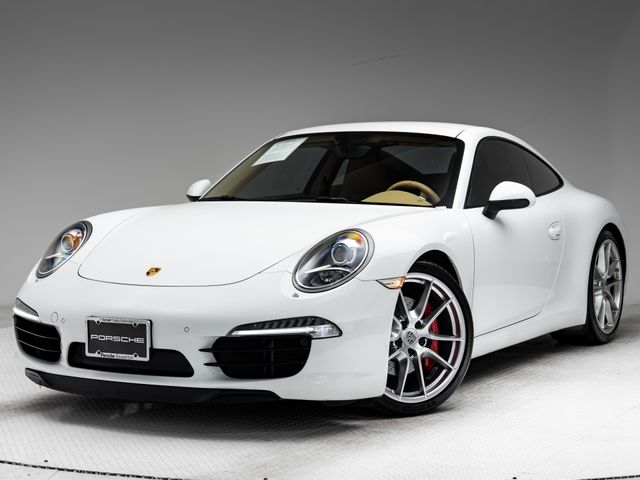 White 2013 Porsche 911 Coupe Rear-Wheel Drive 7-Speed Automatic
