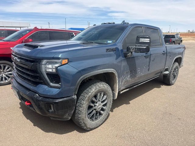 Lakeshore Blue Metallic 2025 Chevrolet Silverado 2500HD LTZ Crew Cab 4WD Pickup Truck Four-Wheel Drive Automatic