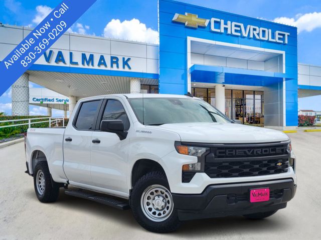 Summit White 2023 Chevrolet Silverado 1500 Pickup Truck Four-Wheel Drive Automatic