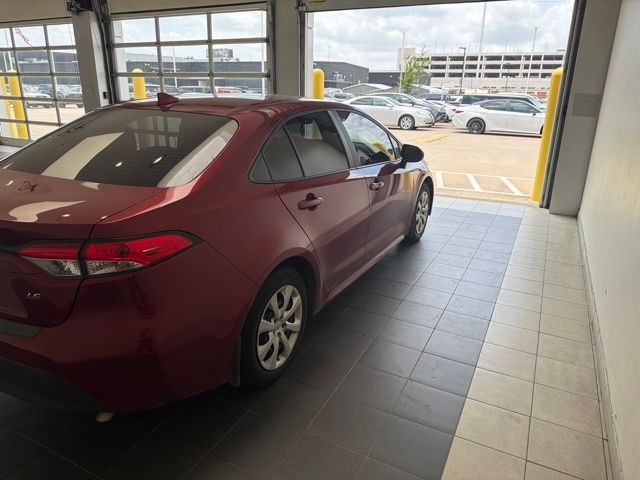 2025 Toyota Corolla LE Red at Parkway Family Mazda