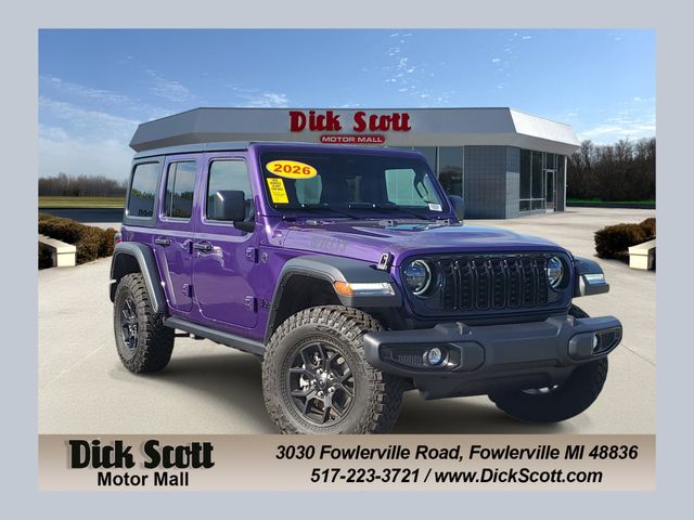 Reign 2026 Jeep Wrangler SUV / Crossover Four-Wheel Drive 8-Speed Automatic