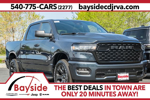 Forged Blue Metallic 2026 RAM 1500 Express Crew Cab 4WD Pickup Truck Four-Wheel Drive 8-Speed Automatic