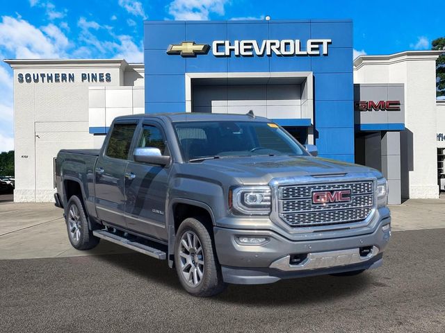 Mineral Metallic 2017 GMC Sierra 1500 Denali Crew Cab 4WD Pickup Truck Four-Wheel Drive 8-Speed Automatic Overdrive