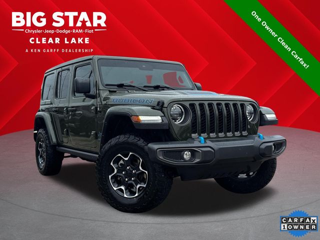 2023 Jeep Wrangler Rubicon 4xe Green at DeMontrond Gulf Freeway