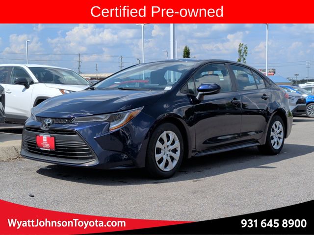 Blueprint 2024 Toyota Corolla Sedan Front-Wheel Drive Continuously Variable Transmission