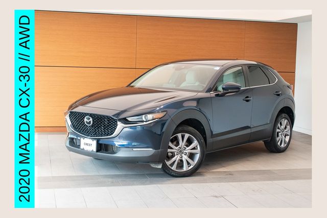 Deep Crystal Blue Mica 2020 Mazda CX-30 SUV / Crossover All-Wheel Drive 6-Speed Automatic