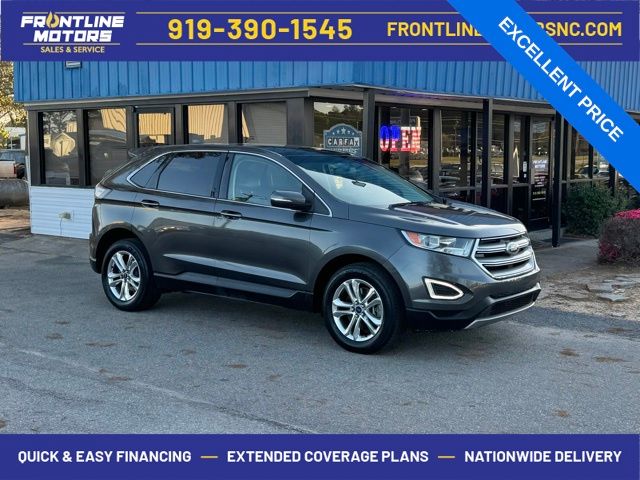 Gray (Magnetic Metallic) 2017 Ford Edge Titanium AWD SUV / Crossover All-Wheel Drive 6-Speed Automatic