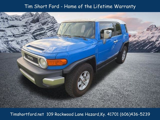 Blue 2007 Toyota FJ Cruiser 4WD SUV / Crossover Four-Wheel Drive 5-Speed Automatic