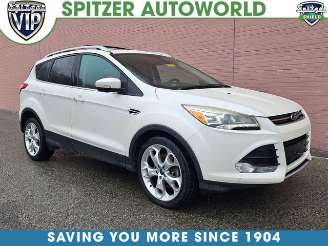 White Platinum 2013 Ford Escape Titanium AWD SUV / Crossover All-Wheel Drive 6-Speed Automatic