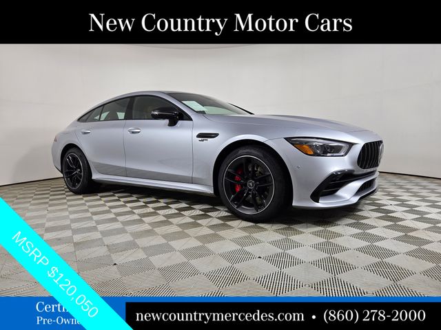 Cirrus Silver Metallic 2023 Mercedes-Benz AMG GT Coupe All-Wheel Drive 9-Speed Automatic