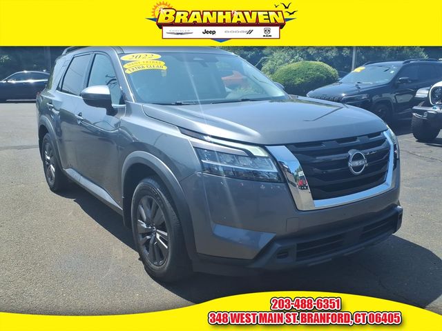 Gray (Gun Metallic) 2022 Nissan Pathfinder SUV / Crossover All-Wheel Drive 9-Speed Automatic