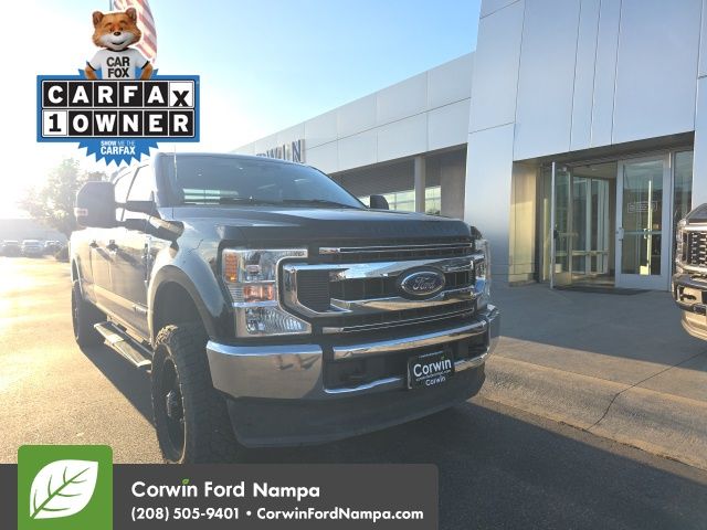 Black Metallic 2020 Ford F-350 Super Duty Pickup Truck Four-Wheel Drive Automatic
