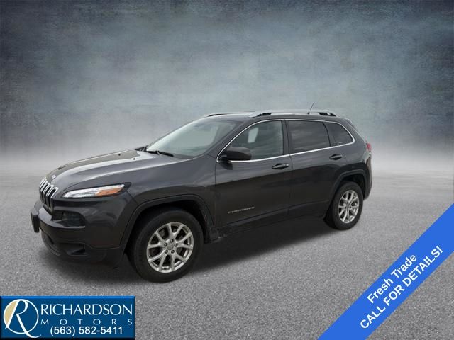Gray (Granite Crystal Metallic Clearcoat) 2015 Jeep Cherokee Latitude 4WD SUV / Crossover Four-Wheel Drive 9-Speed Automatic