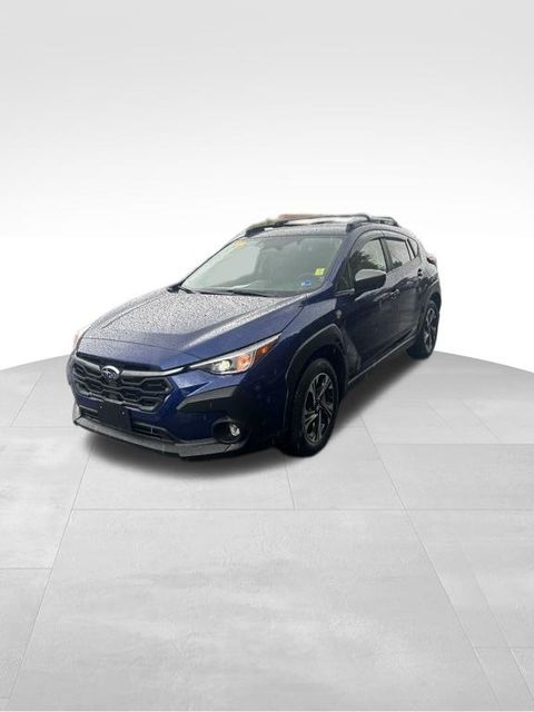 Sapphire Blue Pearl 2024 Subaru Crosstrek Premium AWD SUV / Crossover All-Wheel Drive Continuously Variable Transmission