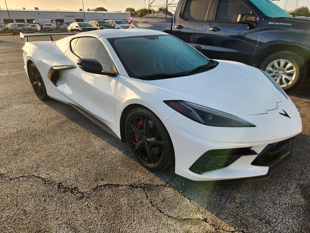 Arctic White 2020 Chevrolet Corvette Stingray 2LT Coupe RWD Coupe Rear-Wheel Drive 8-Speed Dual Clutch