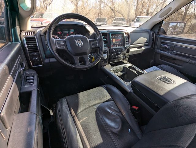 2018 Brilliant Black Crystal Pearlcoat Ram 1500 Sport 4X4 Truck