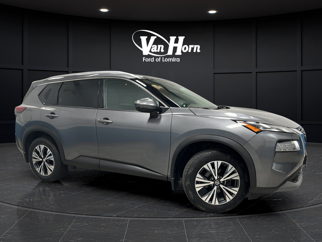 Glacier White 2021 Nissan Rogue SV AWD SUV / Crossover All-Wheel Drive Continuously Variable Transmission