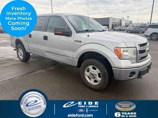 Ingot Silver Metallic 2014 Ford F-150 Pickup Truck Four-Wheel Drive 6-Speed Automatic