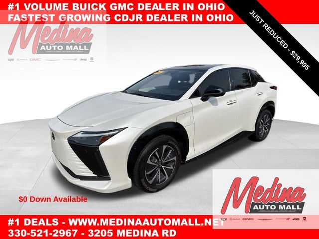 Eminent White Pearl 2023 Lexus RZ 450e Premium AWD with 20 inch Wheels SUV / Crossover All-Wheel Drive Automatic