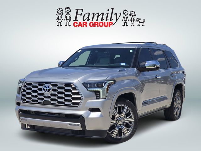 Celestial Silver Metallic 2024 Toyota Sequoia SUV / Crossover Four-Wheel Drive Automatic