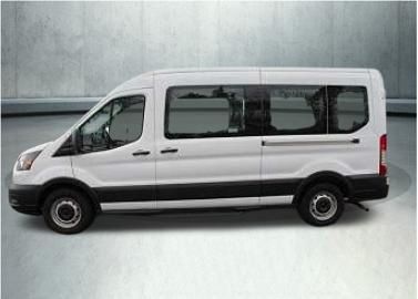 Oxford White 2023 Ford Transit Passenger Van Rear-Wheel Drive