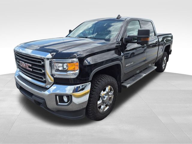 Onyx Black 2016 GMC Sierra 2500HD Pickup Truck Four-Wheel Drive 6-Speed Automatic Overdrive
