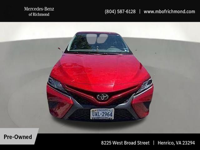 Supersonic Red 2020 Toyota Camry SE FWD Sedan Front-Wheel Drive 8-Speed Automatic