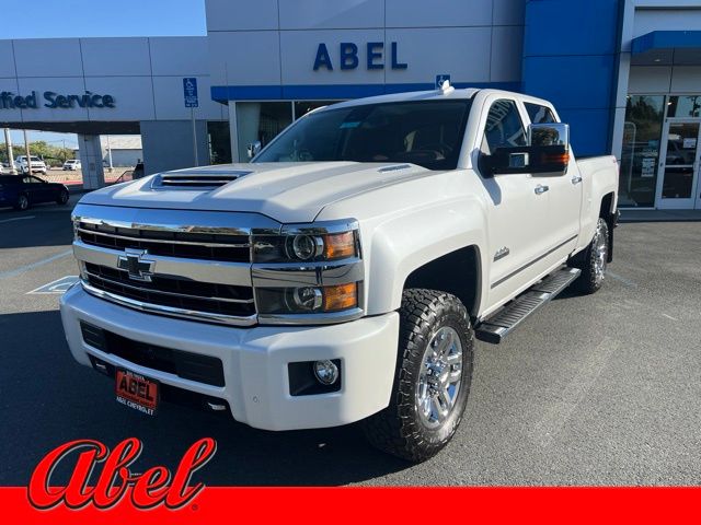 White (Iridescent Pearl Tricoat) 2019 Chevrolet Silverado 3500HD Pickup Truck Four-Wheel Drive 6-Speed Automatic