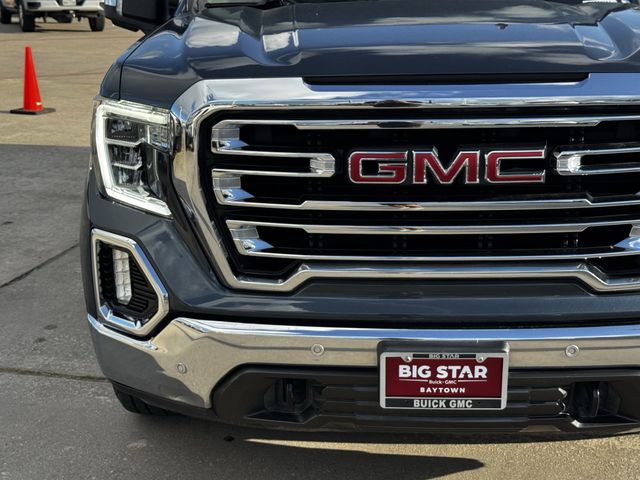 2021 GMC Sierra 1500 SLT Blue at Wharton Chevrolet GMC