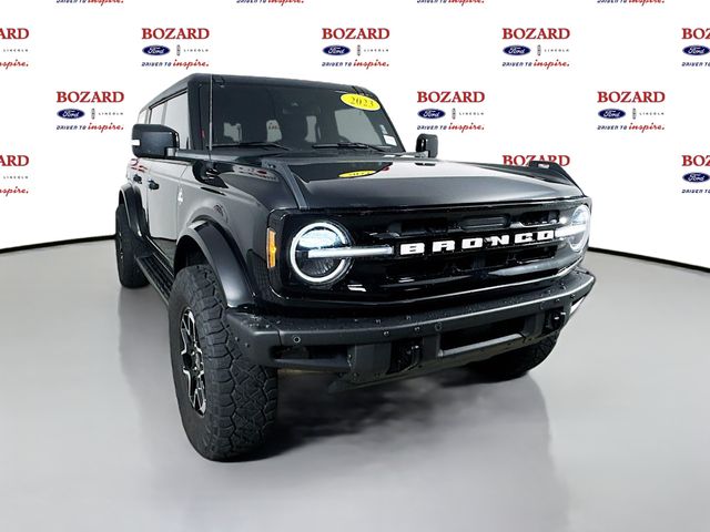 2023 Shadow Black Ford Bronco Outer Banks 4X4 SUV