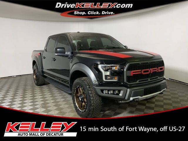 Shadow Black 2018 Ford F-150 Raptor SuperCrew 4WD Pickup Truck Four-Wheel Drive Automatic