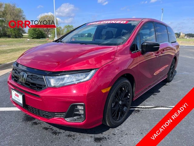 Radiant Red Metallic II 2025 Honda Odyssey Minivan Front-Wheel Drive Automatic