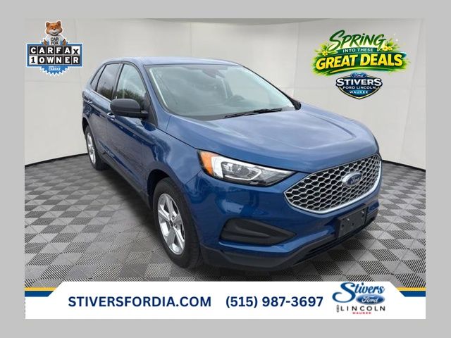 Atlas Blue Metallic 2024 Ford Edge SE AWD SUV / Crossover All-Wheel Drive 8-Speed Automatic