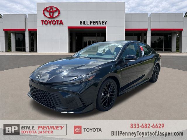 Black 2026 Toyota Camry Sedan Front-Wheel Drive Continuously Variable Transmission