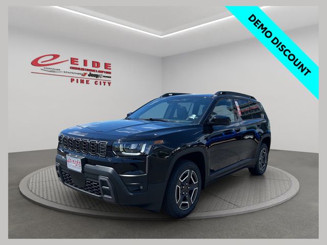 Diamond Black Crystal Pearlcoat 2026 Jeep Cherokee SUV / Crossover Four-Wheel Drive Continuously Variable Transmission