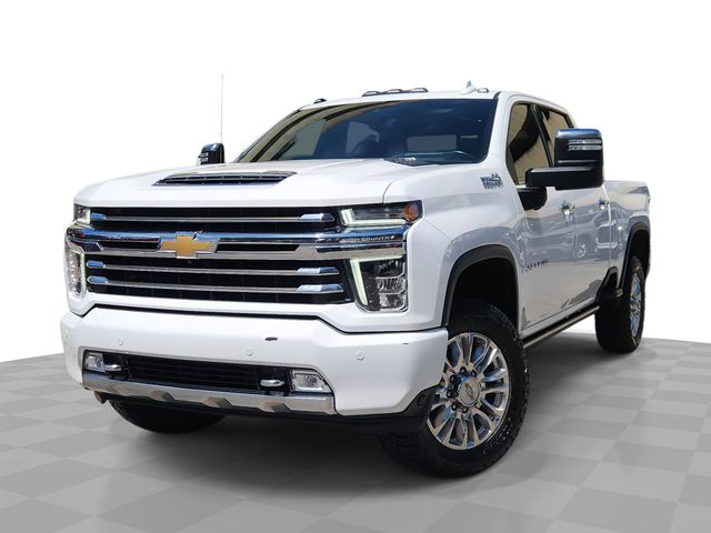 Summit White 2022 Chevrolet Silverado 2500HD High Country Crew Cab 4WD Pickup Truck Four-Wheel Drive Automatic