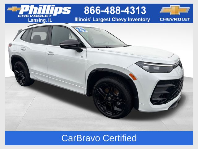 Opal White Pearl 2025 Volkswagen Tiguan SUV / Crossover All-Wheel Drive 8-Speed Automatic