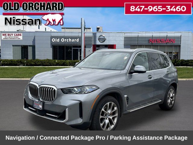 Gray Metallic 2024 BMW X5 xDrive40i AWD SUV / Crossover All-Wheel Drive 8-Speed Automatic
