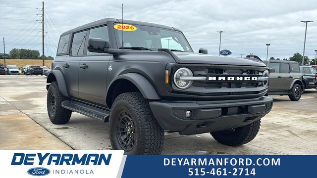 Shadow Black 2026 Ford Bronco SUV / Crossover Four-Wheel Drive Automatic
