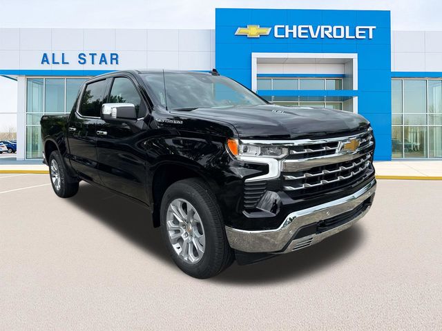 Black 2026 Chevrolet Silverado 1500 Pickup Truck Four-Wheel Drive Automatic