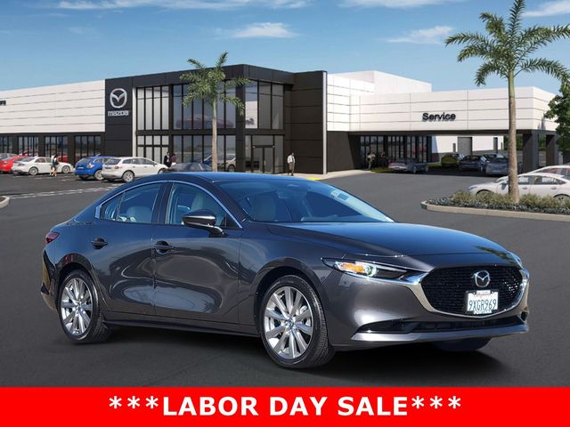 Machine Gray 2026 Mazda MAZDA3 Sedan Front-Wheel Drive 6-Speed Automatic