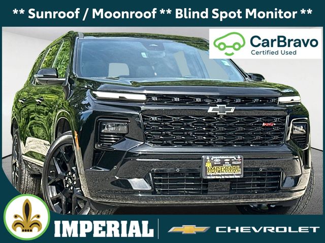 Mosaic Black Metallic 2025 Chevrolet Traverse SUV / Crossover Four-Wheel Drive 8-Speed Automatic