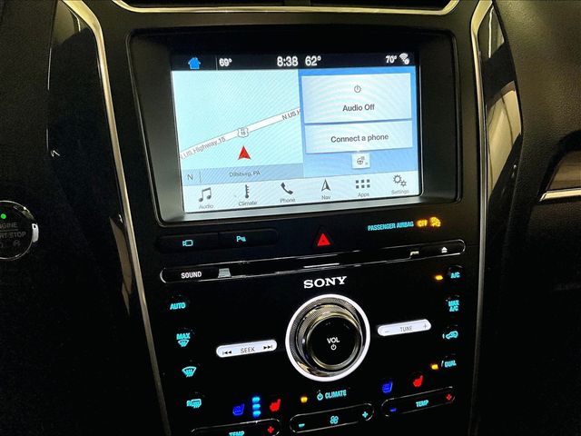 2018 Ford Explorer Limited Red at John Sisson Motors