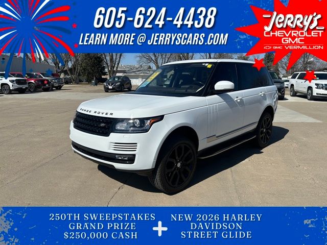Fuji White 2017 Land Rover Range Rover V6 HSE 4WD SUV / Crossover All-Wheel Drive 8-Speed Automatic